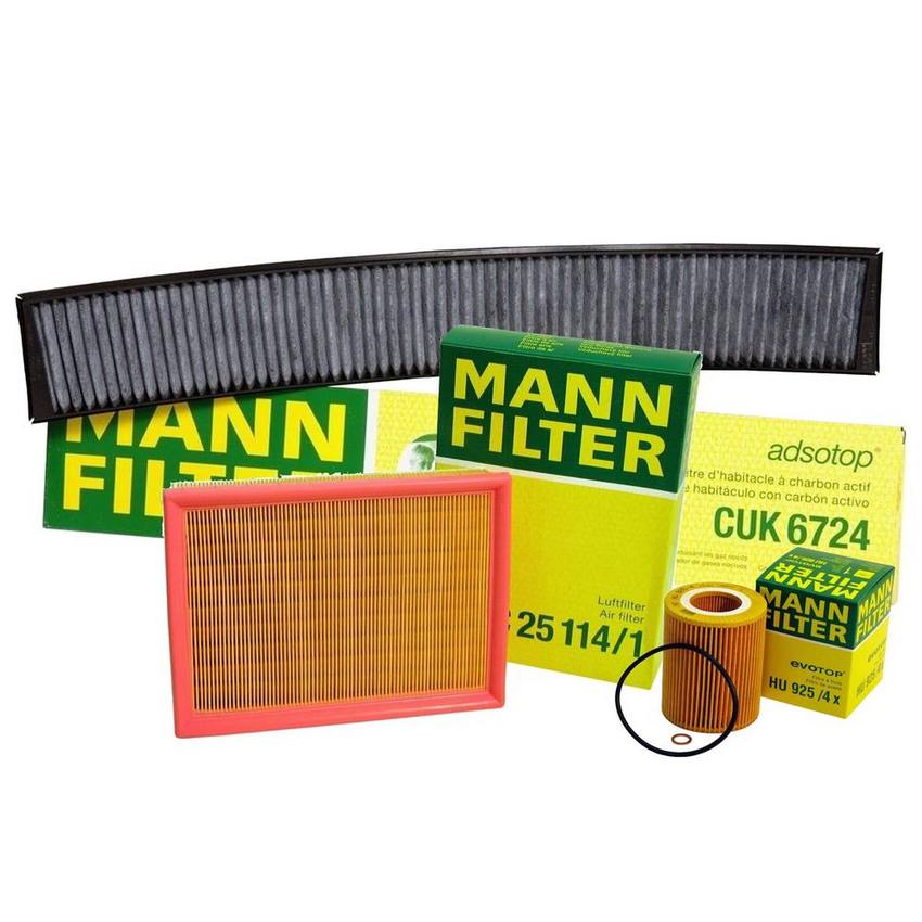 BMW Filter Service Kit 64319257504 - MANN-FILTER 3724820KIT